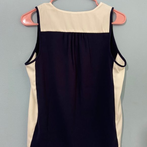 J. Crew Colorblock Sleeveless Blouse - Picture 3 of 5